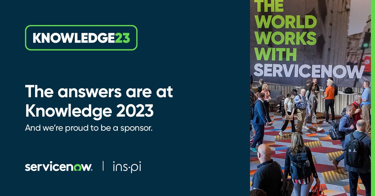 Press Release inspi to Showcase at ServiceNow Knowledge 2023